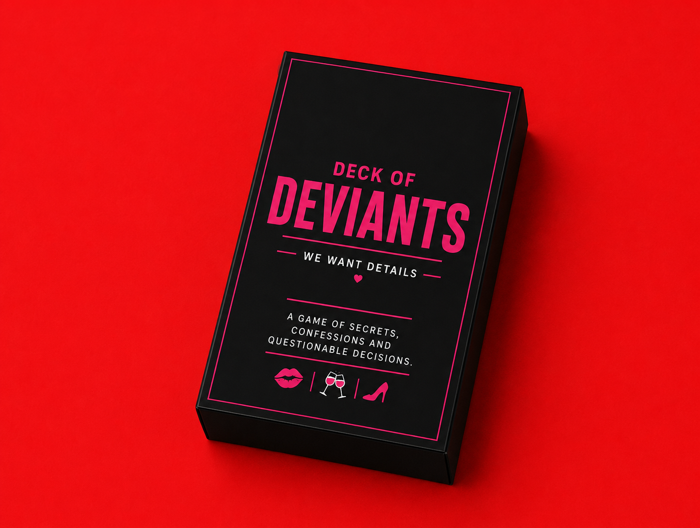 Coming soon - Deck of Deviants...we want details